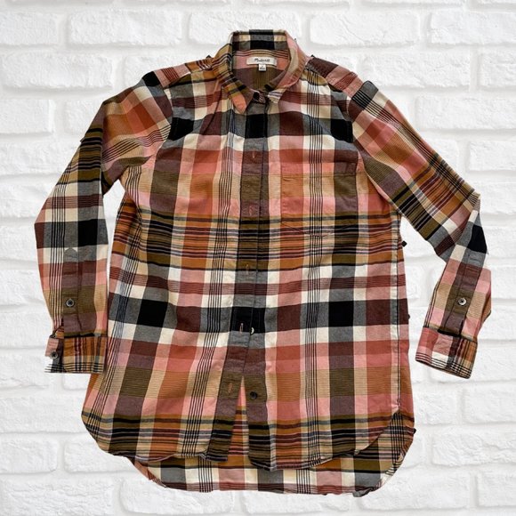 Madewell Tops - MADEWELL Blouse - Plaid